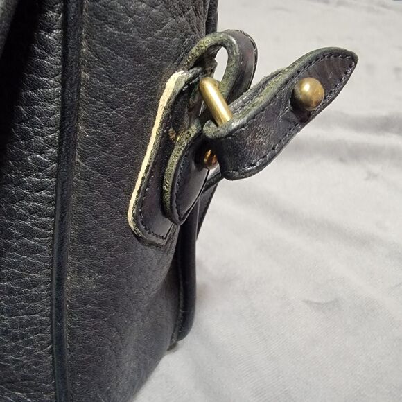 VTG Dooney & Bourke All Weather Leather Carrier Crossbody Purse - Picture 5 of 16